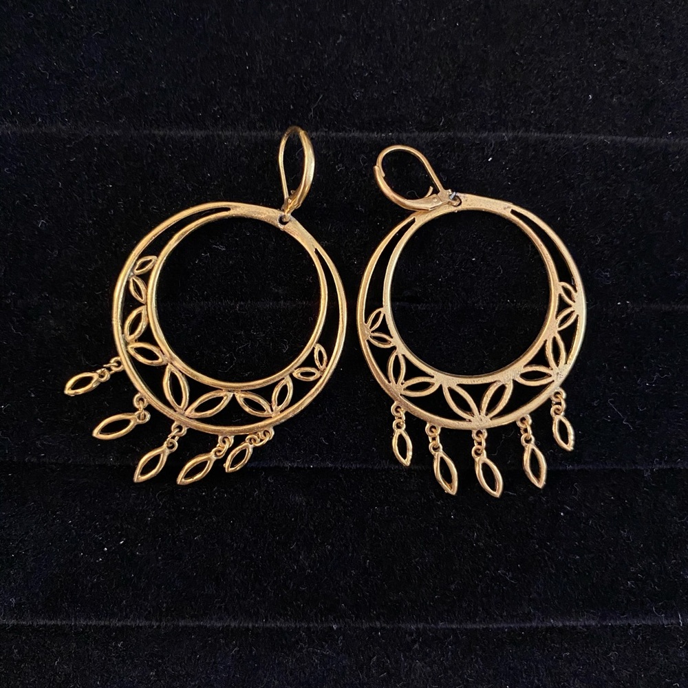 Hoop earrings